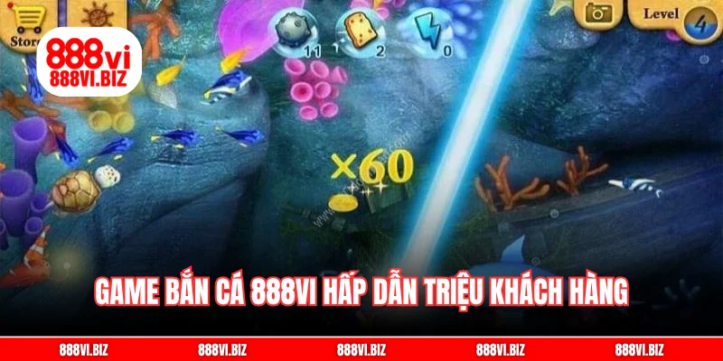 Game bắn cá 888vi hấp dẫn triệu khách hàng